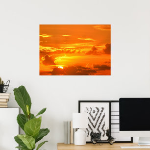 Wunderschöner Florida-Sonnenaufgang Poster