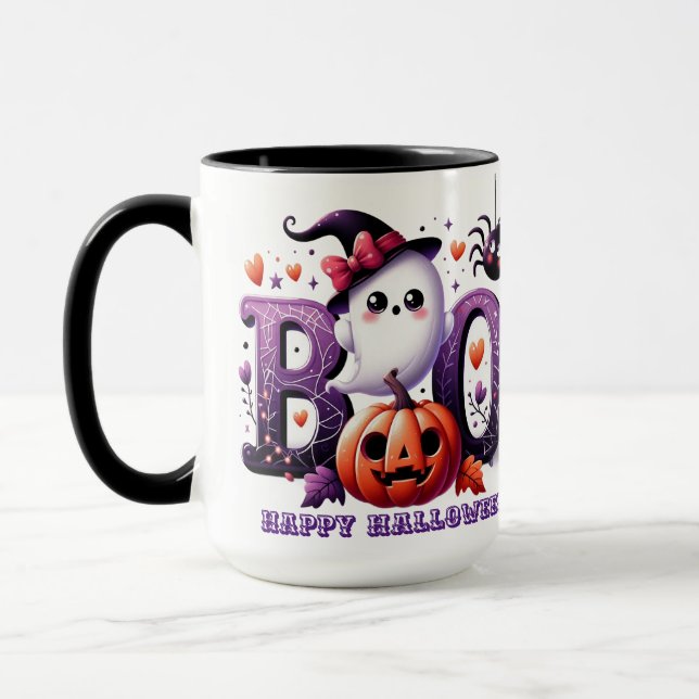 Wunderschöner Halloween-Geist Tasse (Links)