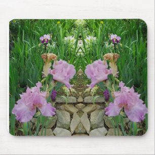 Wunderschöner Iris-Fantasiepfad Mousepad