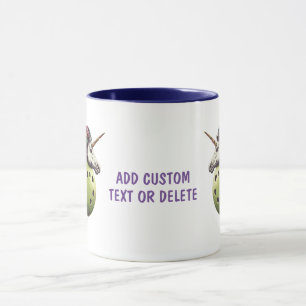 Wunderschöner Pickleball Einhorn Sport Pickleballe Tasse