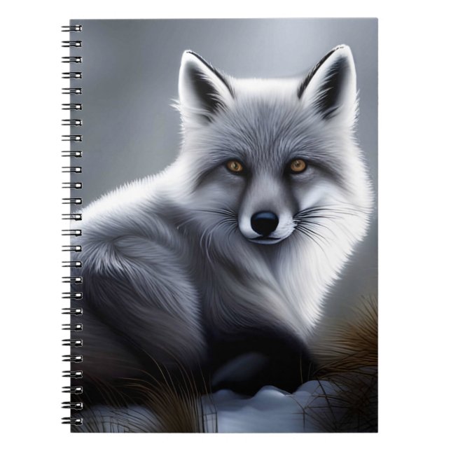 Wunderschöner Polarfuchs  Notizblock (Vorderseite)