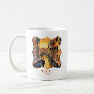 Wunderschöner Sonnenuntergang in Venedig Kaffeetasse