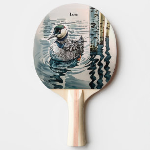 wunderschöner Wasserballon Tischtennis Schläger