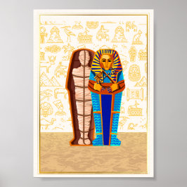Wunderschönes ägyptisches Art Wall Poster