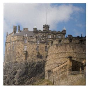 Wunderschönes berühmtes riesiges Edinburgh Castle Fliese
