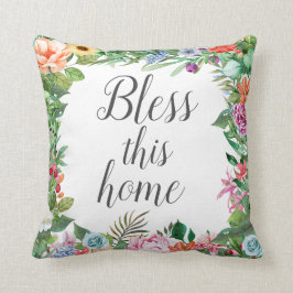 Wunderschönes Blumen-Design zum personalisieren! Kissen