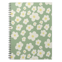 Wunderschönes Blumennotizbuch.