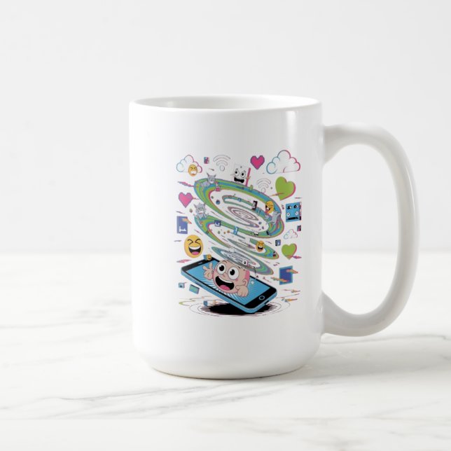 Wunderschönes Chaos  Kaffeetasse (Rechts)