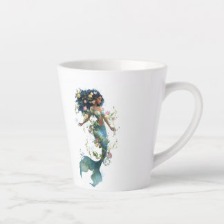 Wunderschönes Design der Latte Tasse-Floral Fantas Milchtasse
