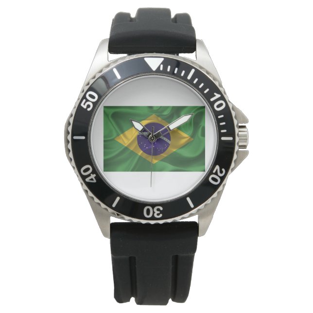 wunderschönes Design für alle brasilianischen Leut Armbanduhr (Vorderseite)