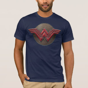 Wunderschönes Frauensymbol über konzentrierten Kre T-Shirt