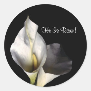 Wunderschönes, gesegnetes und wunderschönes Osterp Runder Aufkleber