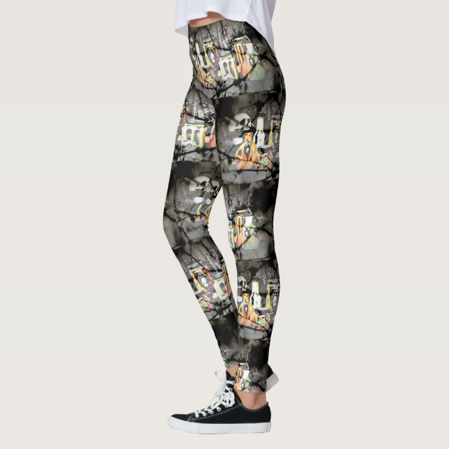 Wunderschönes Halloween-Dekor Leggings (Links)