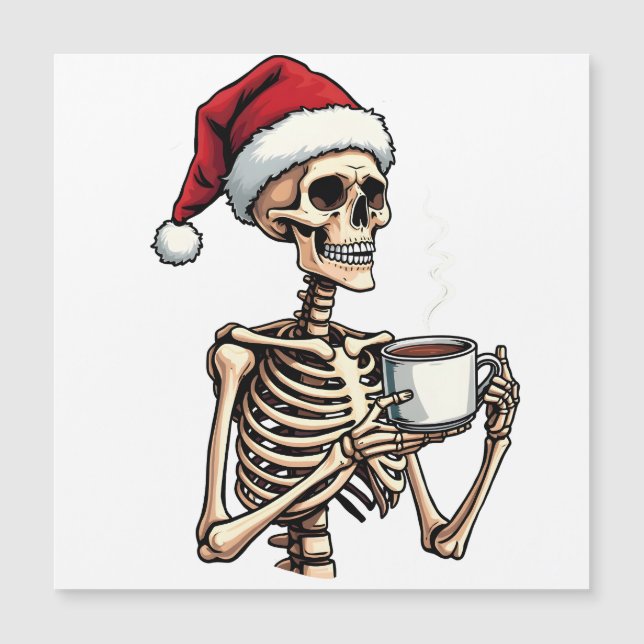 Wunderschönes Halloween Weihnachtsfest Magneteinladung (Vorderseite)