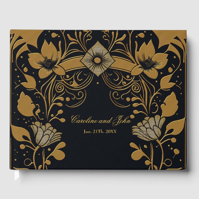 Wunderschönes Herz der Natur. Ein idyllisches Herz Gästebuch (Vorderseite)