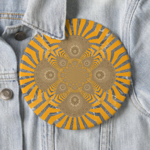 Wunderschönes, kantiges, erstaunliches symmetrisch button