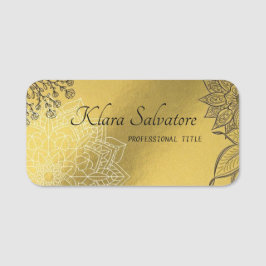 Wunderschönes modernes, schönes, perfektes Gold Namensschild