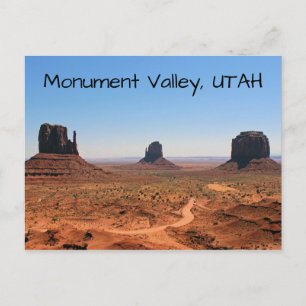 Wunderschönes Monument Valley Postcard! Postkarte