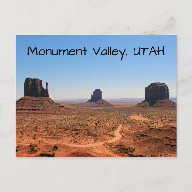 Wunderschönes Monument Valley Postcard! Postkarte (Vorderseite)