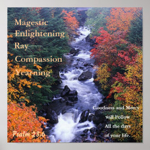 Wunderschönes Nature Poster. Poster