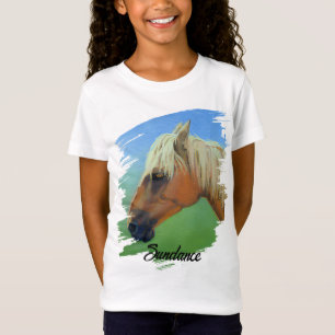 Wunderschönes Palomino-Pferd - Personalisieren Sie T-Shirt