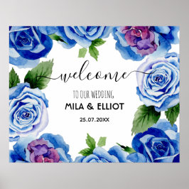 Wunderschönes Poster für Blume