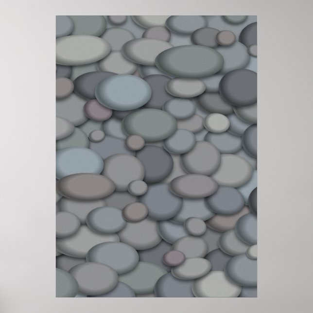 Wunderschönes River Rock Poster Template (Vorne)