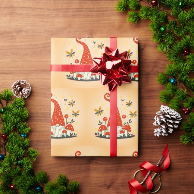 Wunderschönes Urlaubspapier Geschenkpapier (Feiertagsgeschenk)