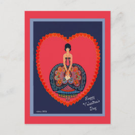 Wunderschönes Vintages Design der 20er Jahre Postkarte