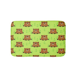 Wunderschönes Waldgrundmuster Badematte