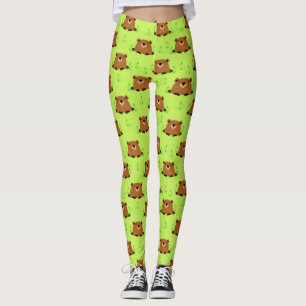 Wunderschönes Waldlandkreaturmuster Leggings
