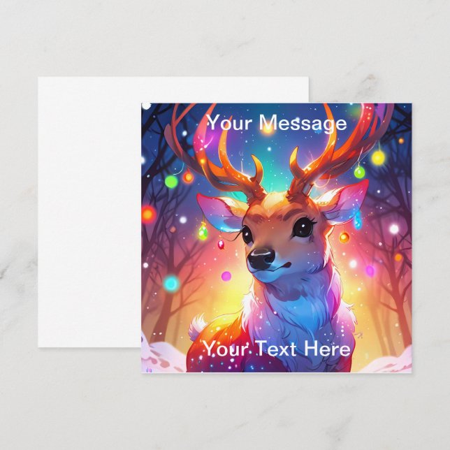 Wunderschönes Weihnachtsglühen (Vorne/Hinten)
