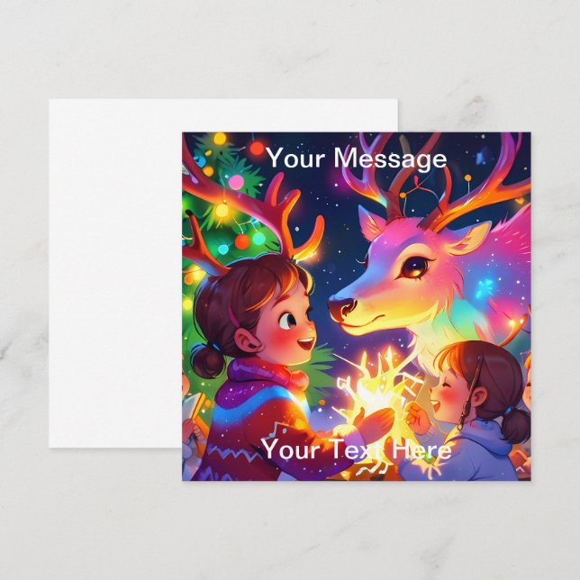 Wunderschönes Weihnachtsglühen (Vorne/Hinten)