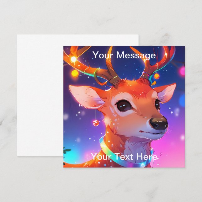Wunderschönes Weihnachtsglühen (Vorne/Hinten)