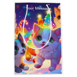 Wunderschönes Weihnachtsglühen Mittlere Geschenktüte