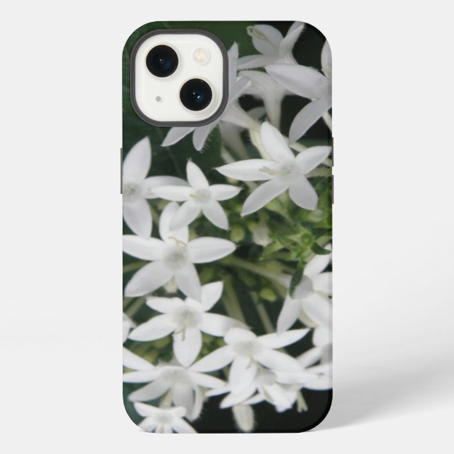 Wunderschönes weißes tropisches Blume iPad Case iPhone Hülle (Rückseite)