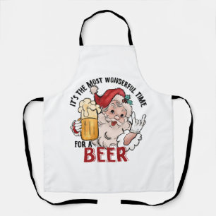Wundervollste Zeit für ein Bier Schürze