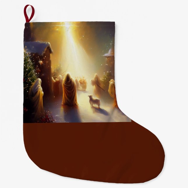 Wunderwunder 1 großer weihnachtsstrumpf (Vorderseite)