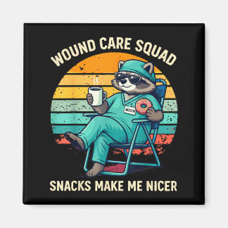 Wundpflegekrankenschwester Lustige Snacks Machen N Magnet