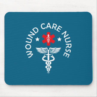 Wundpflegekrankenschwester Stethoskop Krankenschwe Mousepad