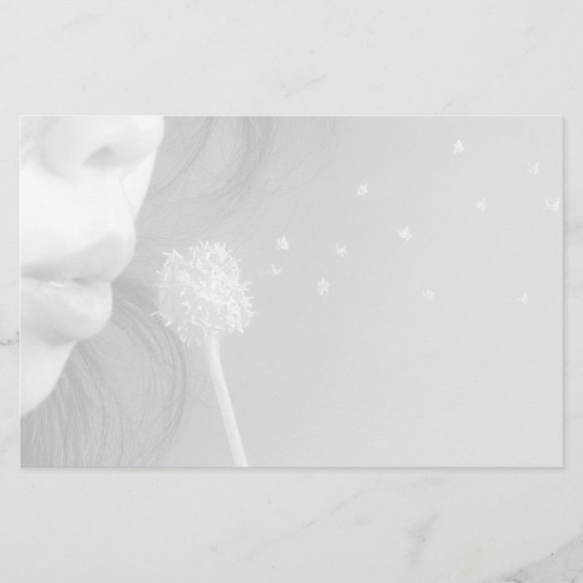 Wunsch Briefpapier (Vorderseite)