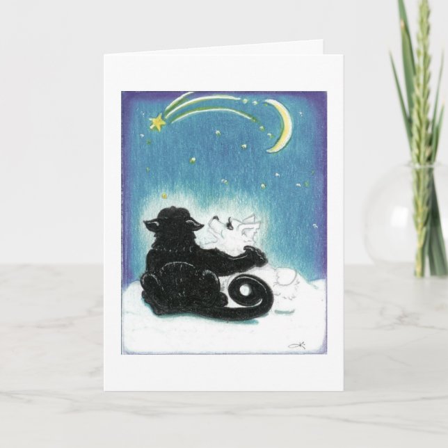 Wunsch Feiertagskarte (Vorderseite)