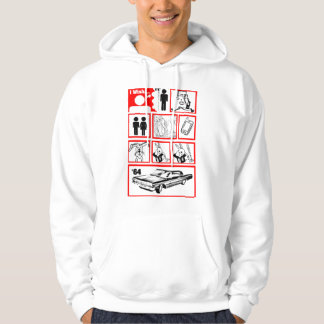 Wunsch I war höherer Hoodie