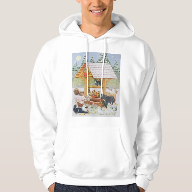 Wunsch Sie wohl Hoodie (Vorderseite)
