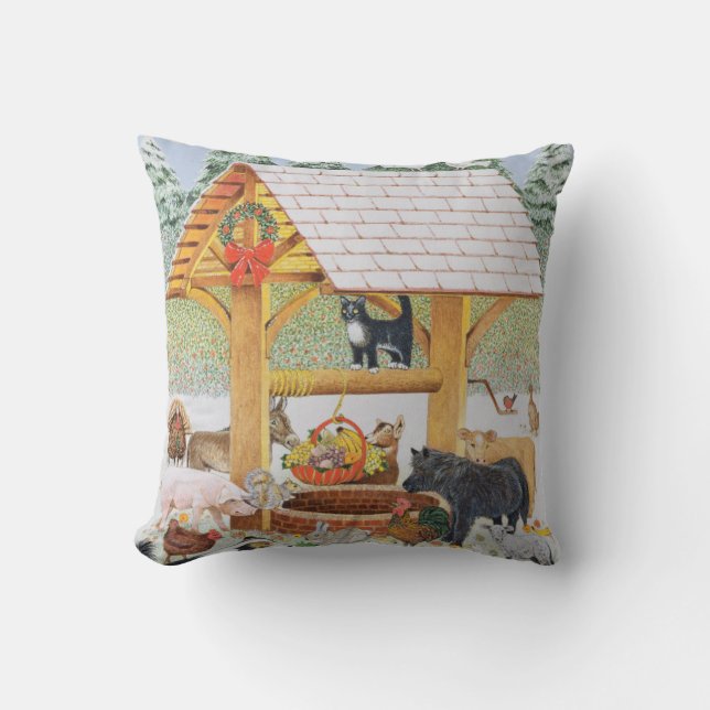 Wunsch Sie wohl Kissen (Vorderseite)