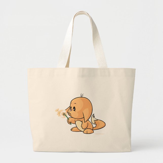 Wunsch von orange Kacheek Jumbo Stoffbeutel (Vorne)