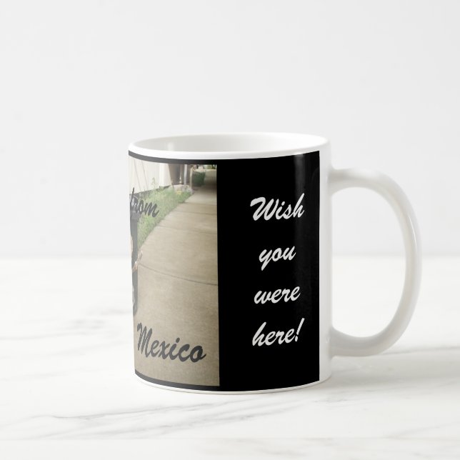 Wunsch waren Sie hier! Tasse (Rechts)