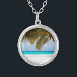 Wunsch waren Sie hier! Versilberte Kette<br><div class="desc">Entgehen Sie der Ablenkung und der Mühe Ihres Alltagslebens und kommen Sie verbinden uns auf dem perfekten Strandparadies.</div>