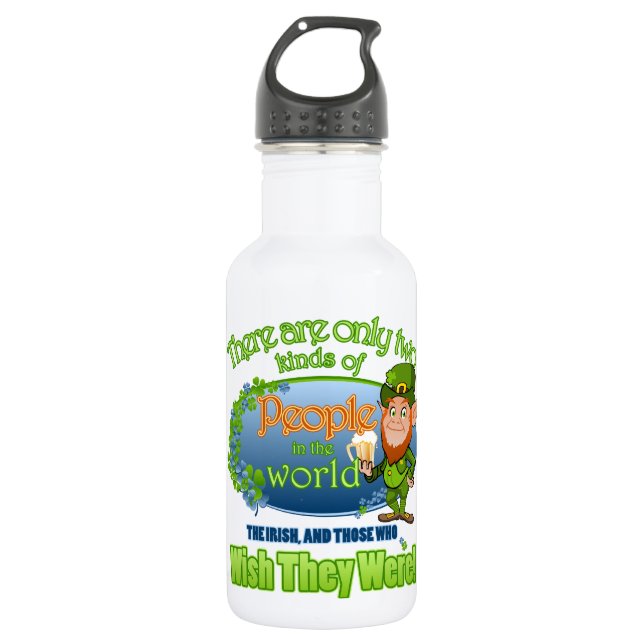 Wunsch waren Sie Iren (Ver 2) Trinkflasche (Vorderseite)