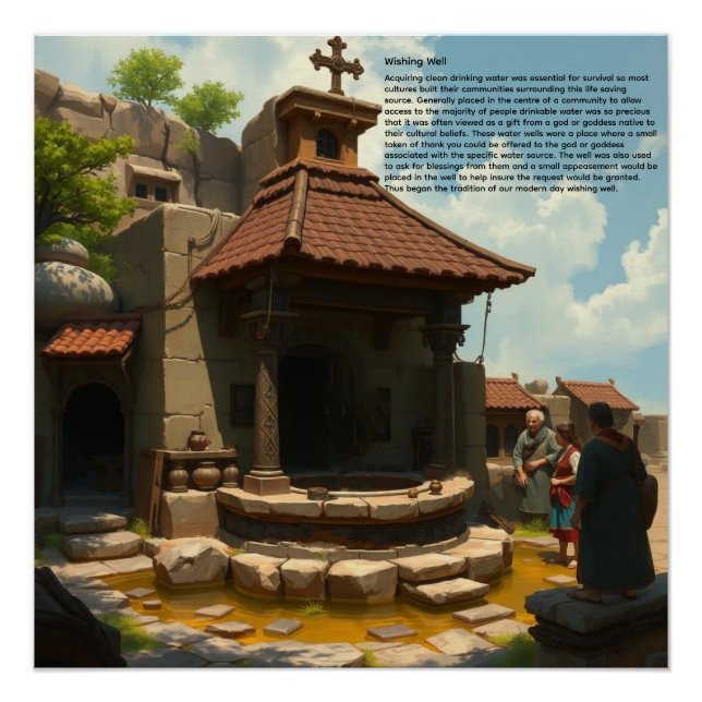 Wunschbrunnen Poster (Vorderseite)
